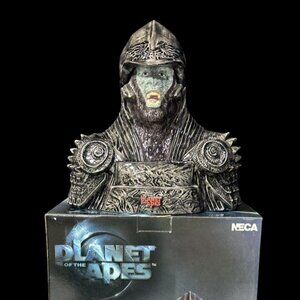 2001 Planet of the Apes Attar Ceramic Cookie Jar NECA